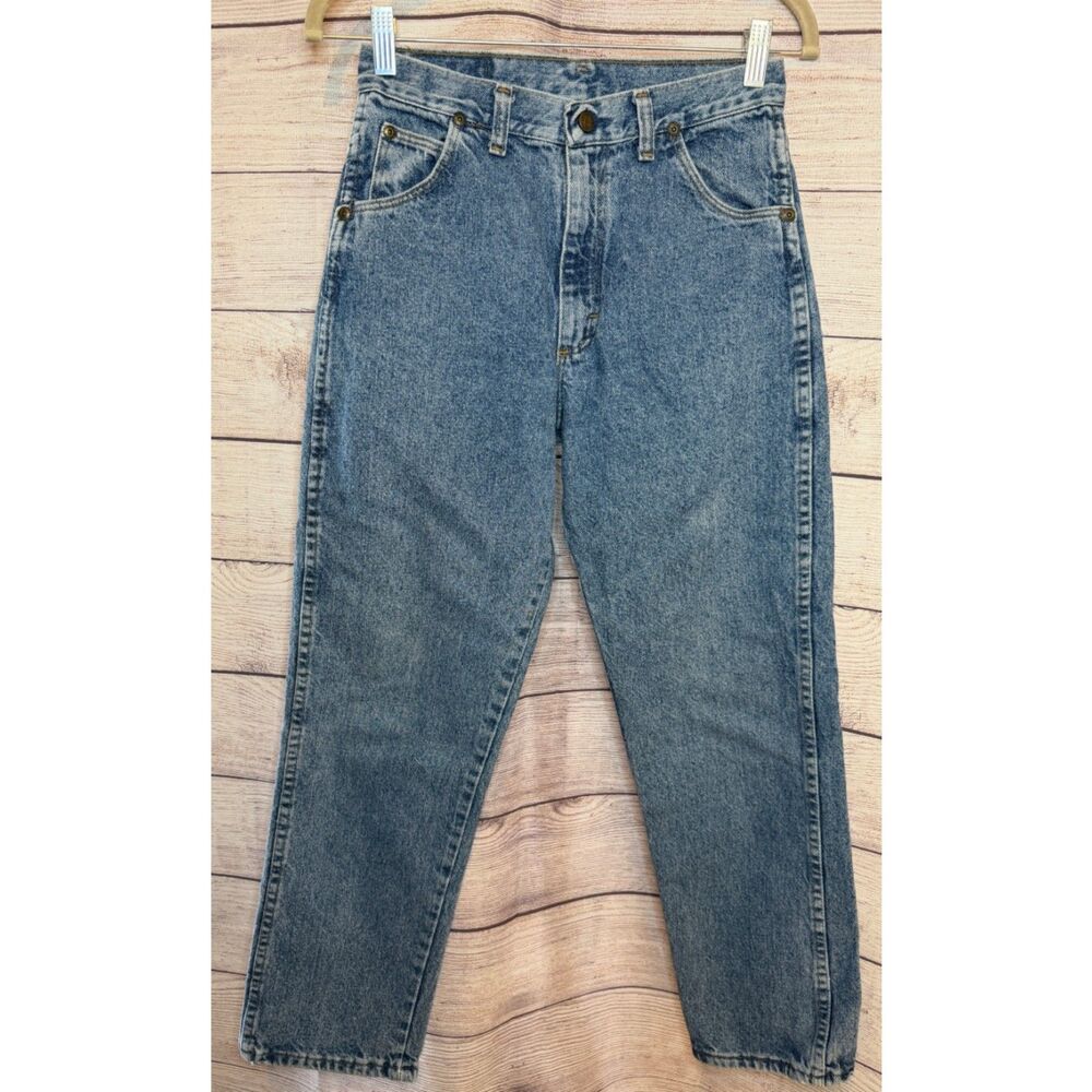 Vintage 90s Wrangler High Rise Jeans Fits Women's 26 / 2 (Tag Boys 16R)